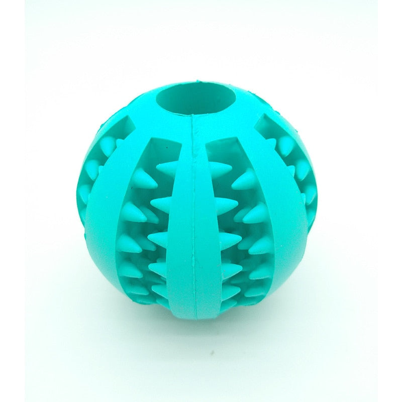 Dog Toys Elasticity Ball Natural Rubber Leaking Ball