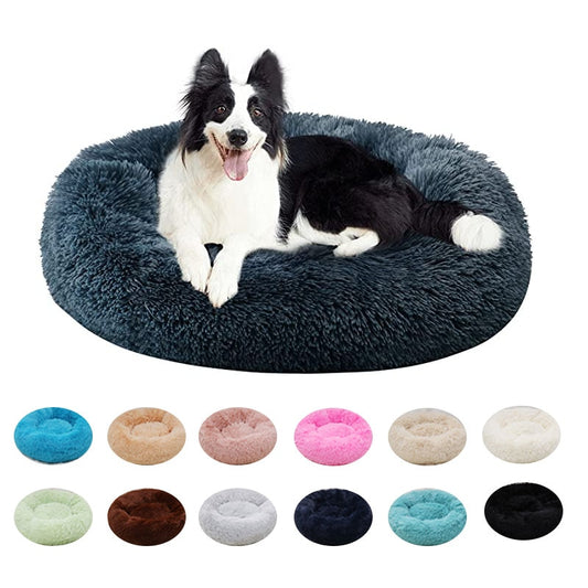 Round Super Soft Pet Bed Kennel